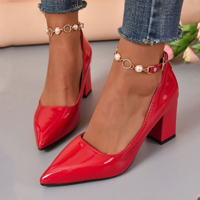 Zapatos de tacón cómodos con suela ergonómica – COLETTA