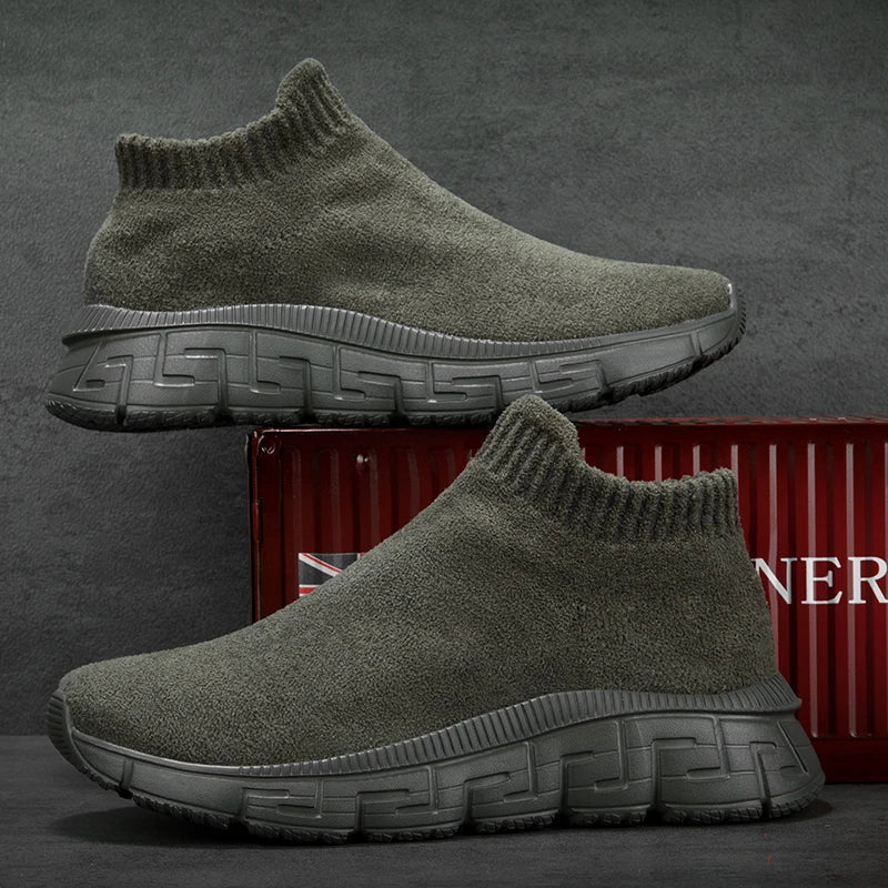 Zapatillas altas de diseño lujoso para mujer y hombre – NOVA