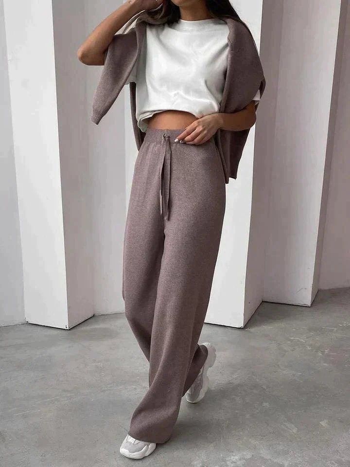 FRANCISKA - Conjunto de lounge con estilo para mujeres