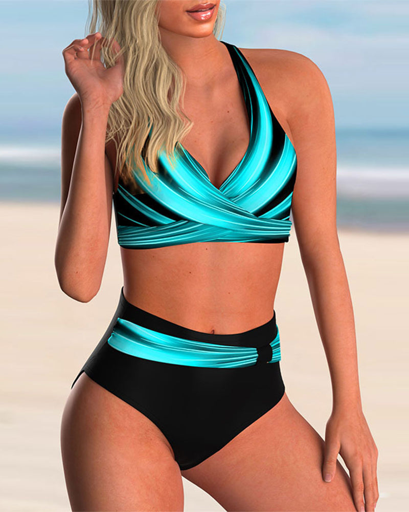 Bikini de verano para mujer con diseño moderno y soporte ajustable – NOELINA