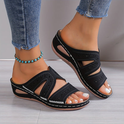 Sandalias ortopédicas para mujer con plantilla anatómica y suela ligera – MERALIA CONFORT