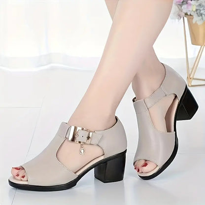 Sandalias ortopédicas con soporte de talón y diseño transpirable – MIRABELLE