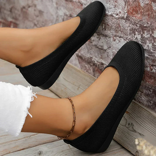 Zapatos bailarinas transpirables con suela antideslizante para mujer – ELVY PARIS