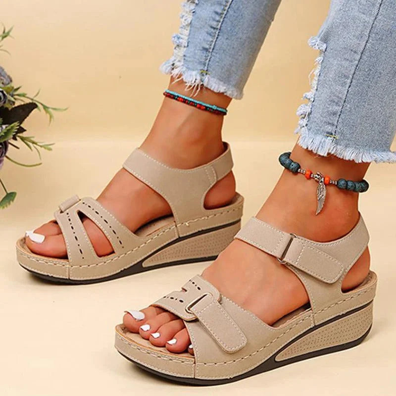 Sandalias ortopédicas cómodas con soporte completo para el día a día – JOVARIA