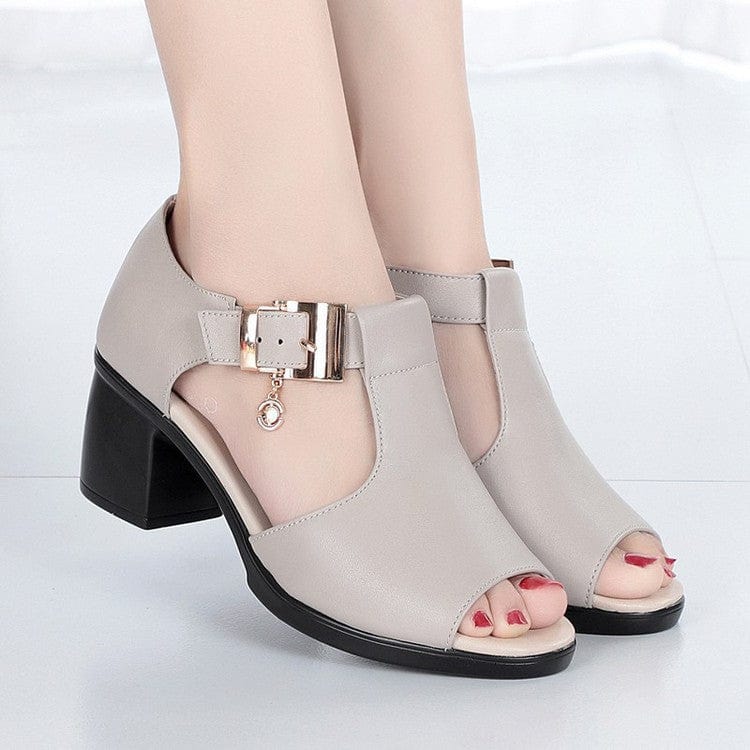 Sandalias ortopédicas con soporte de talón y diseño transpirable – MIRABELLE