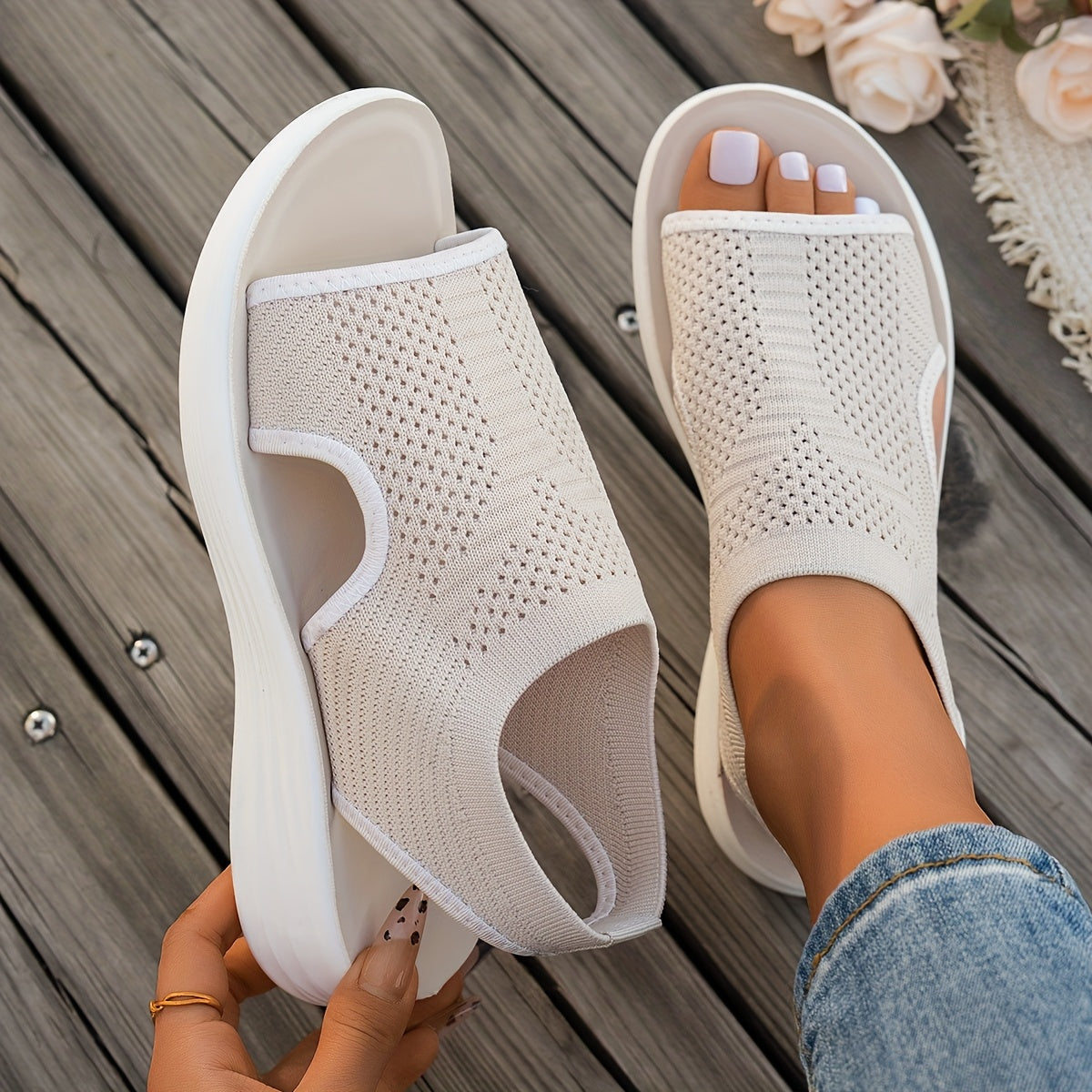 Sandalias ligeras y cómodas con soporte para el arco para mujer – LUNARINA