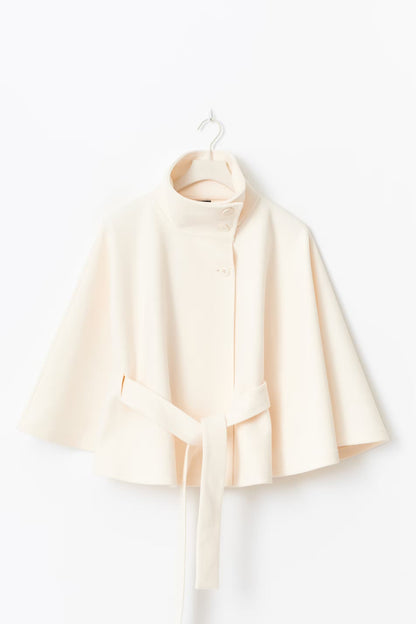Abrigo elegante oversize para mujer con cinturón – SÉVANA