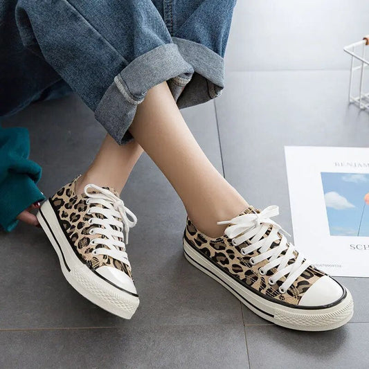 Zapatillas animal print con plataforma para mujer – ARVANA