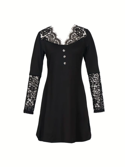ADELLE - Vestido elegante de encaje para mujer