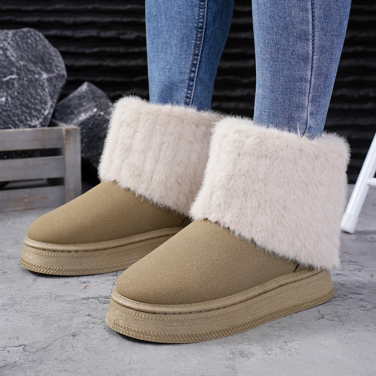 MARGOT - Botas de invierno forradas cálidas y elegantes