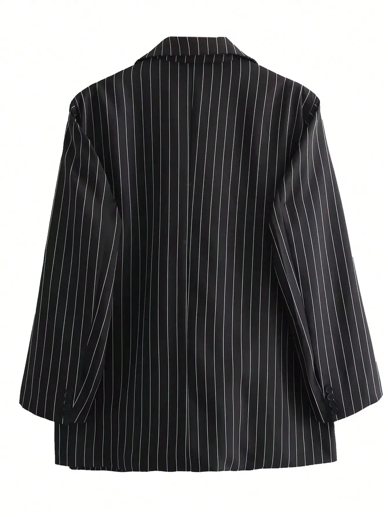 AINA - Blazer formal con rayas para mujer, perfecto para el aspecto de oficina