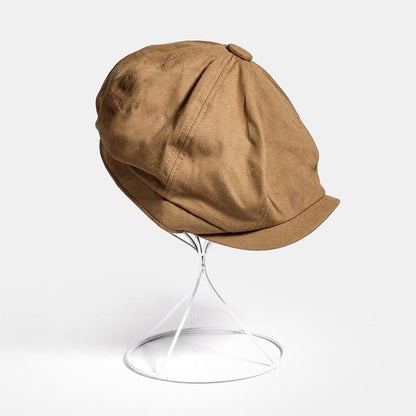 HUGGO - Boina vintage retro estilo flatcap para hombre