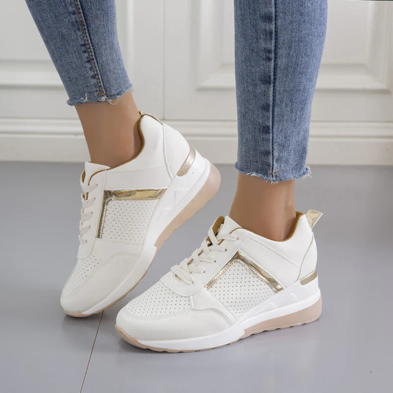 UrbanSoul Z-Step – Zapatillas de mujer cómodas con suela anatómica, apoyo total, estilo urbano