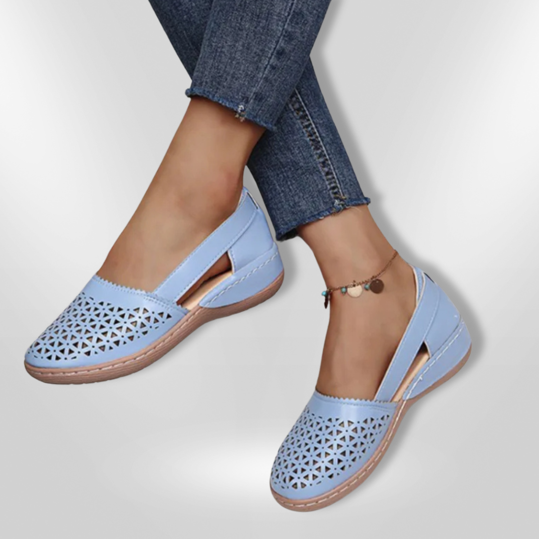 Zapatos ortopédicos para mujer con diseño transpirable y sujeción total – MELANIA