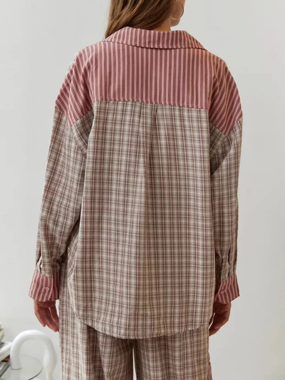 COSY – Conjunto de pijama para mujer de dos piezas, suave y elástico