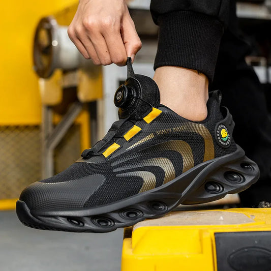 Zapatos de seguridad impermeables y transpirables para trabajo profesional – SECURESTEP X1