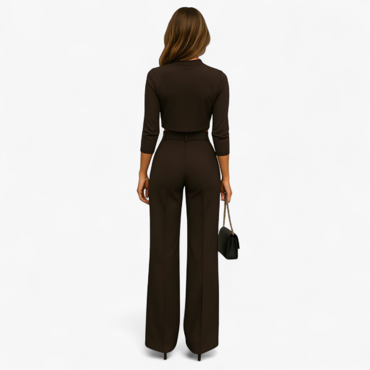 Conjunto de dos piezas con top y falda para mujer – BELLA DUO