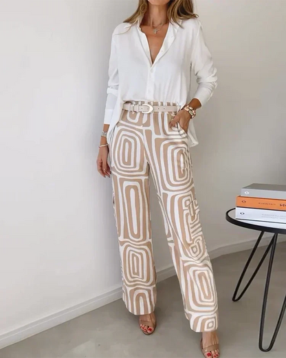 AYLA – Pantalón de tiro alto para mujer
