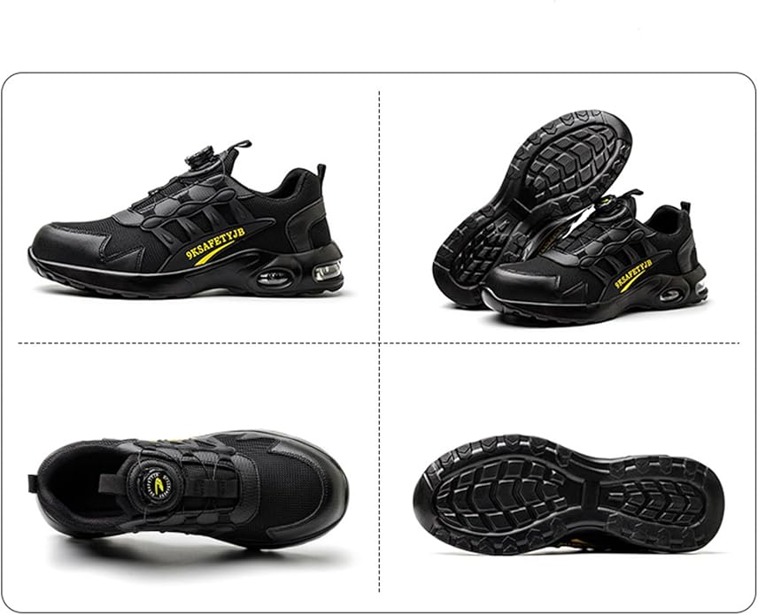 Zapatos de seguridad resistentes con diseño profesional – SAFETYJOB