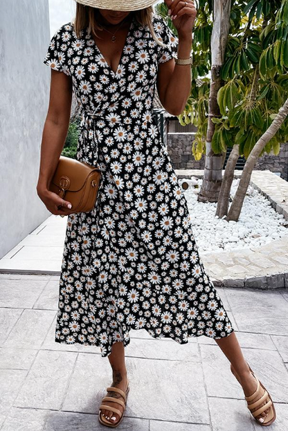 Vestido de verano para mujer con escote en V – NATIVIDAD