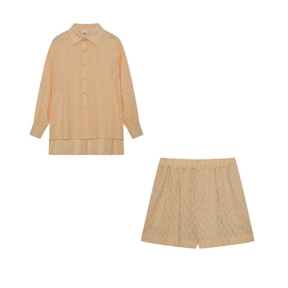 Conjunto veraniego de blusa fluida y short ligero para mujer – ZAYRA