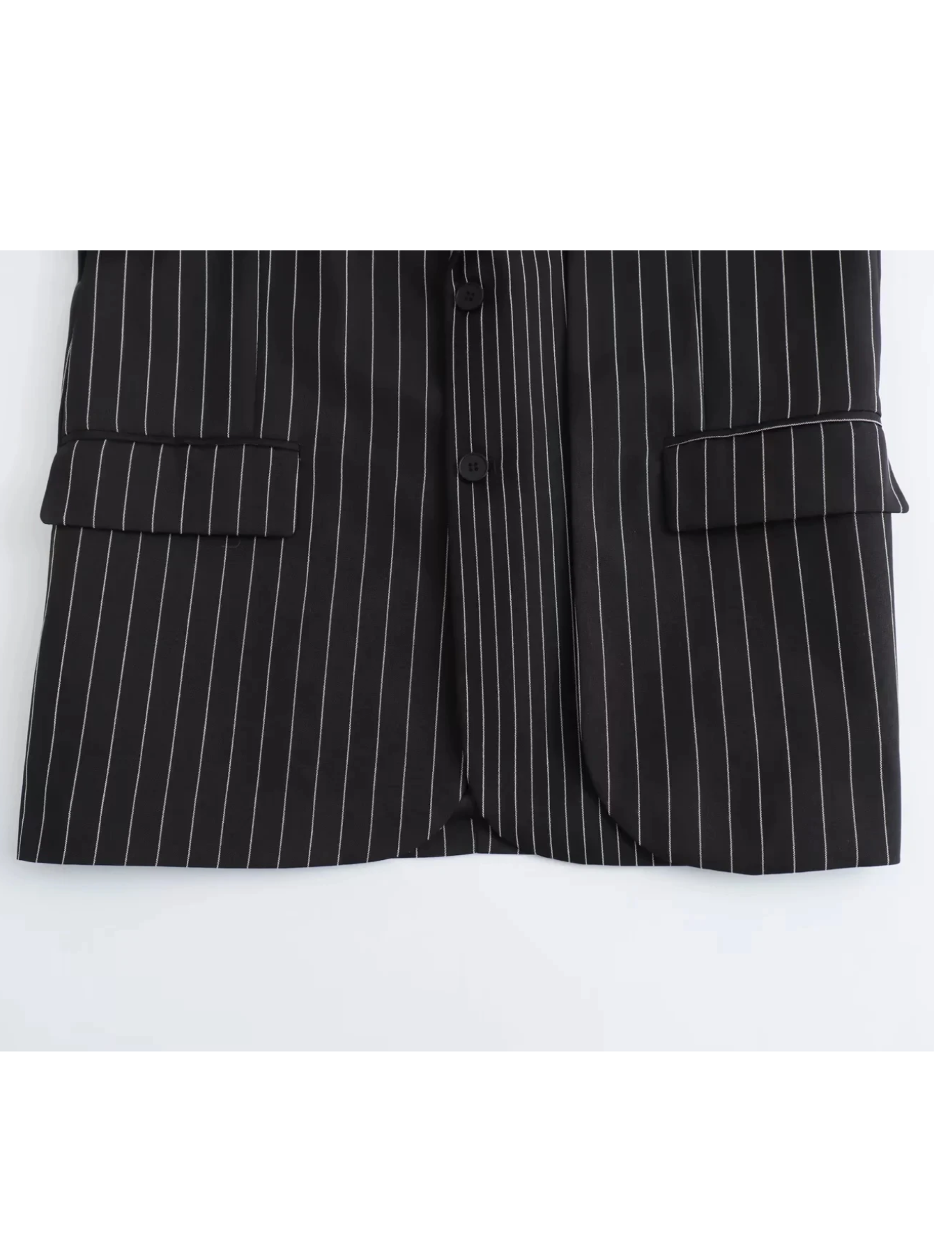 AINA - Blazer formal con rayas para mujer, perfecto para el aspecto de oficina