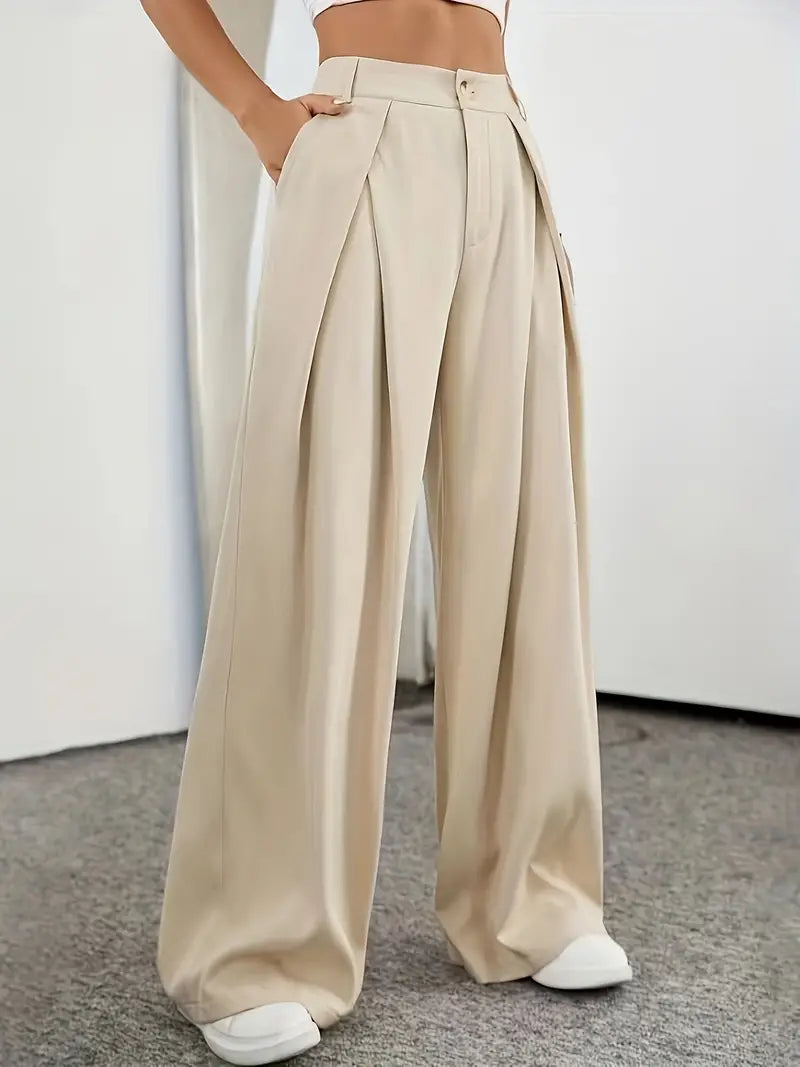 NADIA - Pantalón elegante casual con pierna recta para mujer