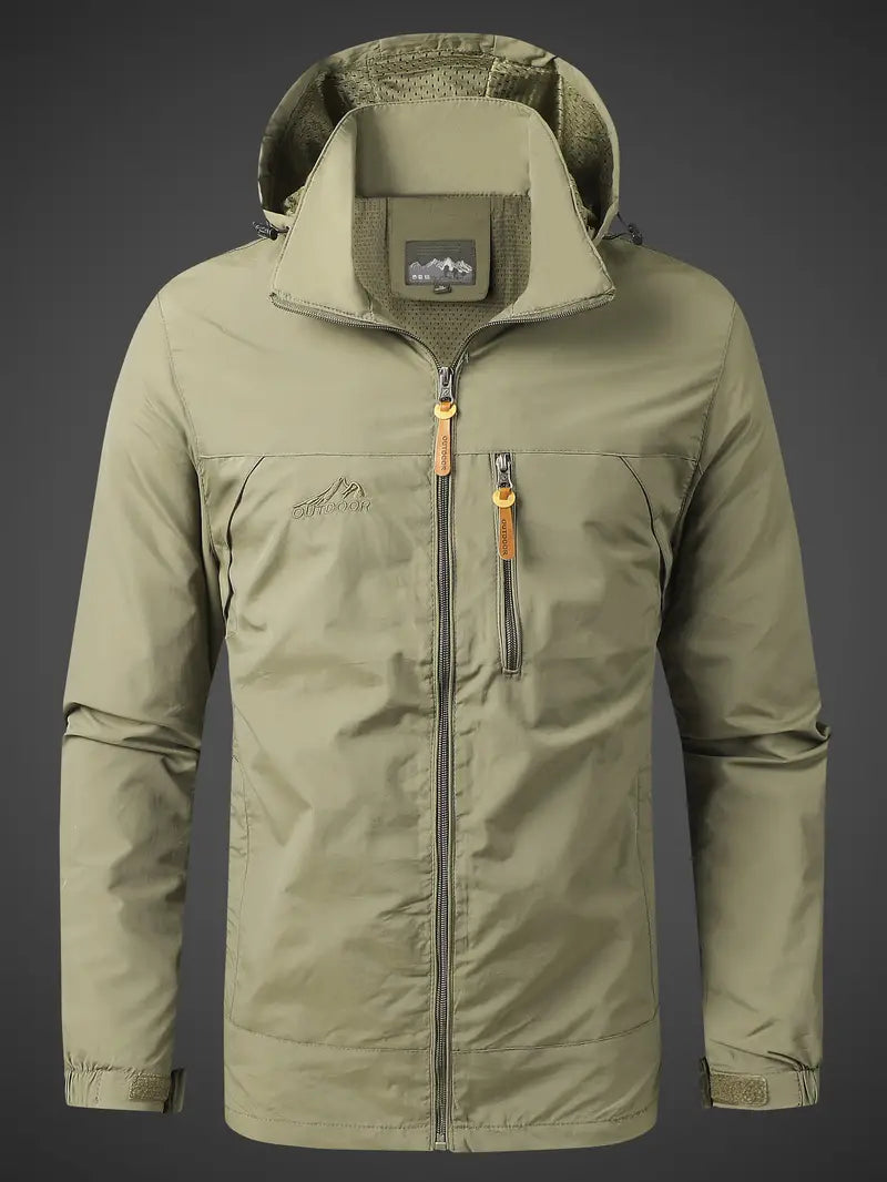 MAGNUS - Abrigo de invierno impermeable y a prueba de viento para hombre