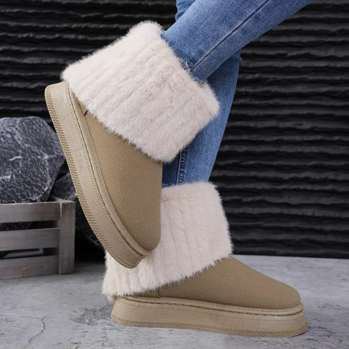MARGOT - Botas de invierno forradas cálidas y elegantes