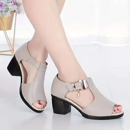 Sandalias ortopédicas con soporte de talón y diseño transpirable – MIRABELLE