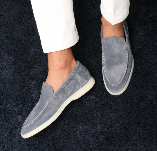 Mocasines de gamuza clásicos para hombre, sofisticación y comodidad diaria – Savini