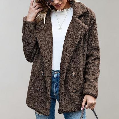 LANAIA - Chaqueta cálida y suave para mujeres