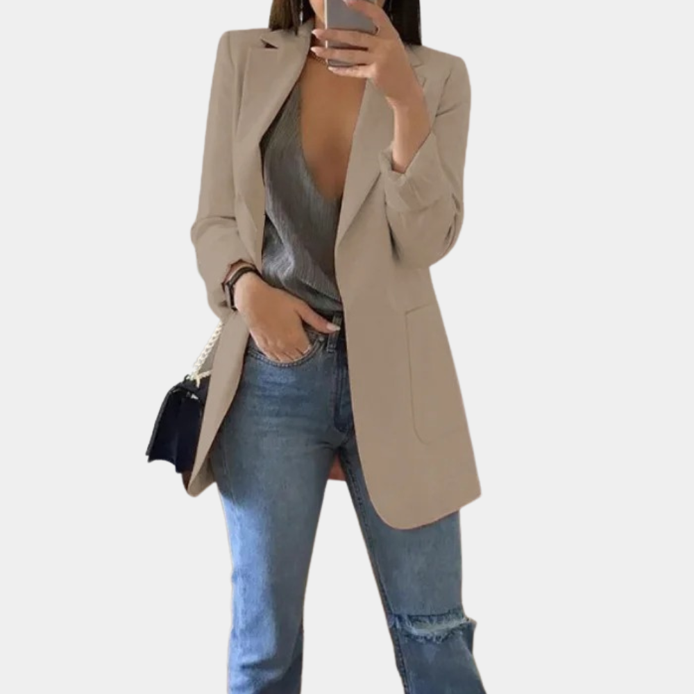 BLOSSOM – Blazer casual con encaje para mujer