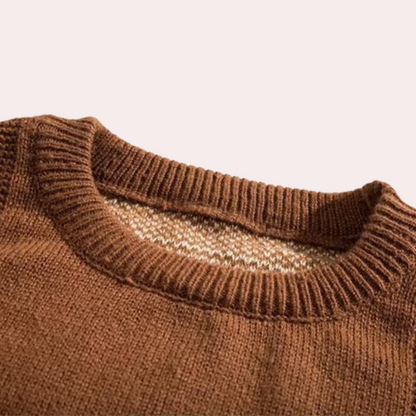 DARIO - Jersey de punto holgado para hombre
