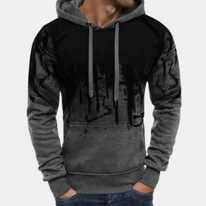 MATEO - Sudadera casual con capucha para hombre