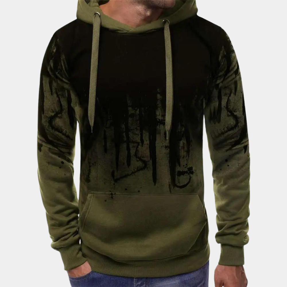 MATEO - Sudadera casual con capucha para hombre