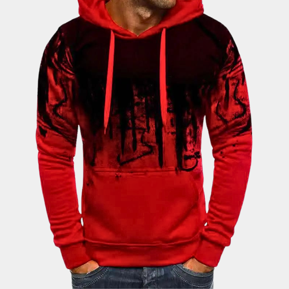 MATEO - Sudadera casual con capucha para hombre