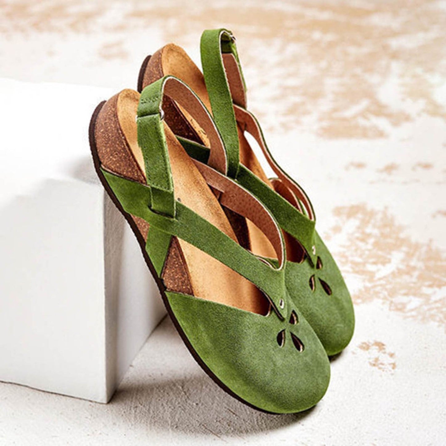 Zapatos de Senderismo Ortodónticos para Mujeres con Soporte Arqueado y Cierre de Velcro – Kjerstin