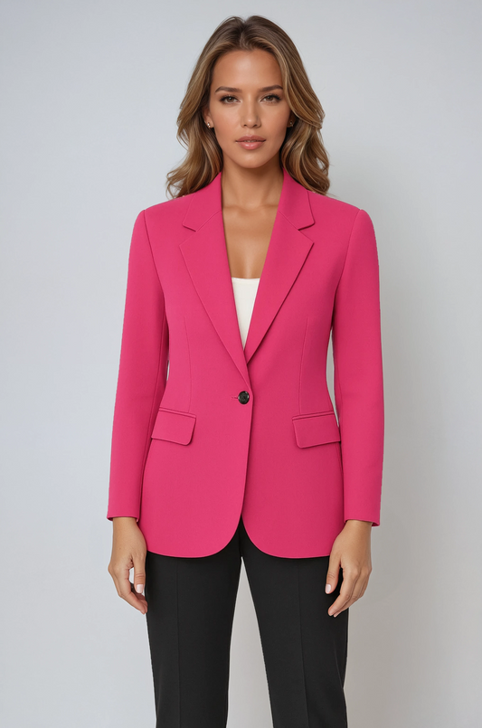SOFÉA – Blazer de mujer con cierre de botones y bolsillos funcionales
