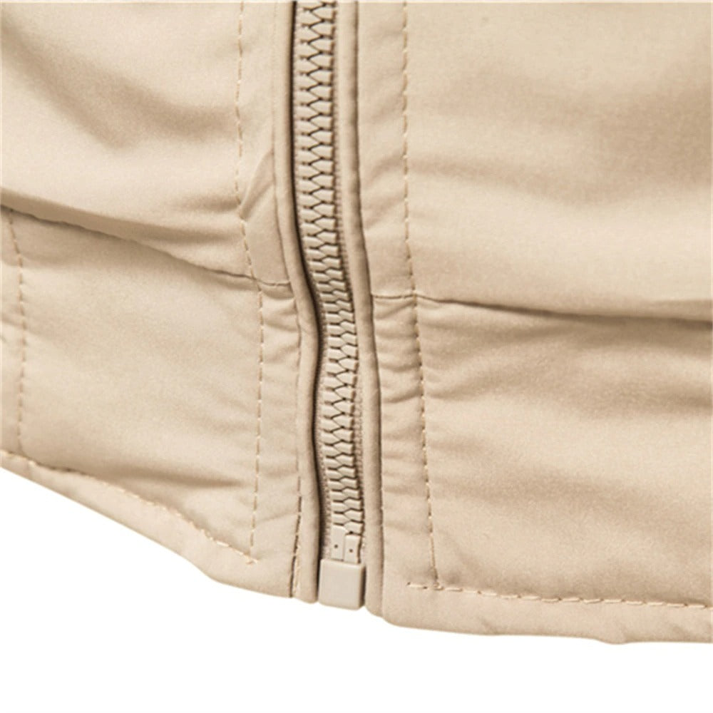 KENJI - Bomber para hombre con detalles contrastantes