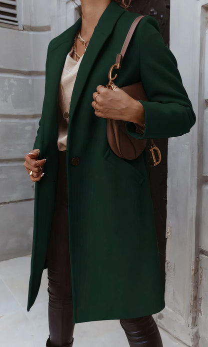 ELLA - Elegante abrigo largo para mujeres