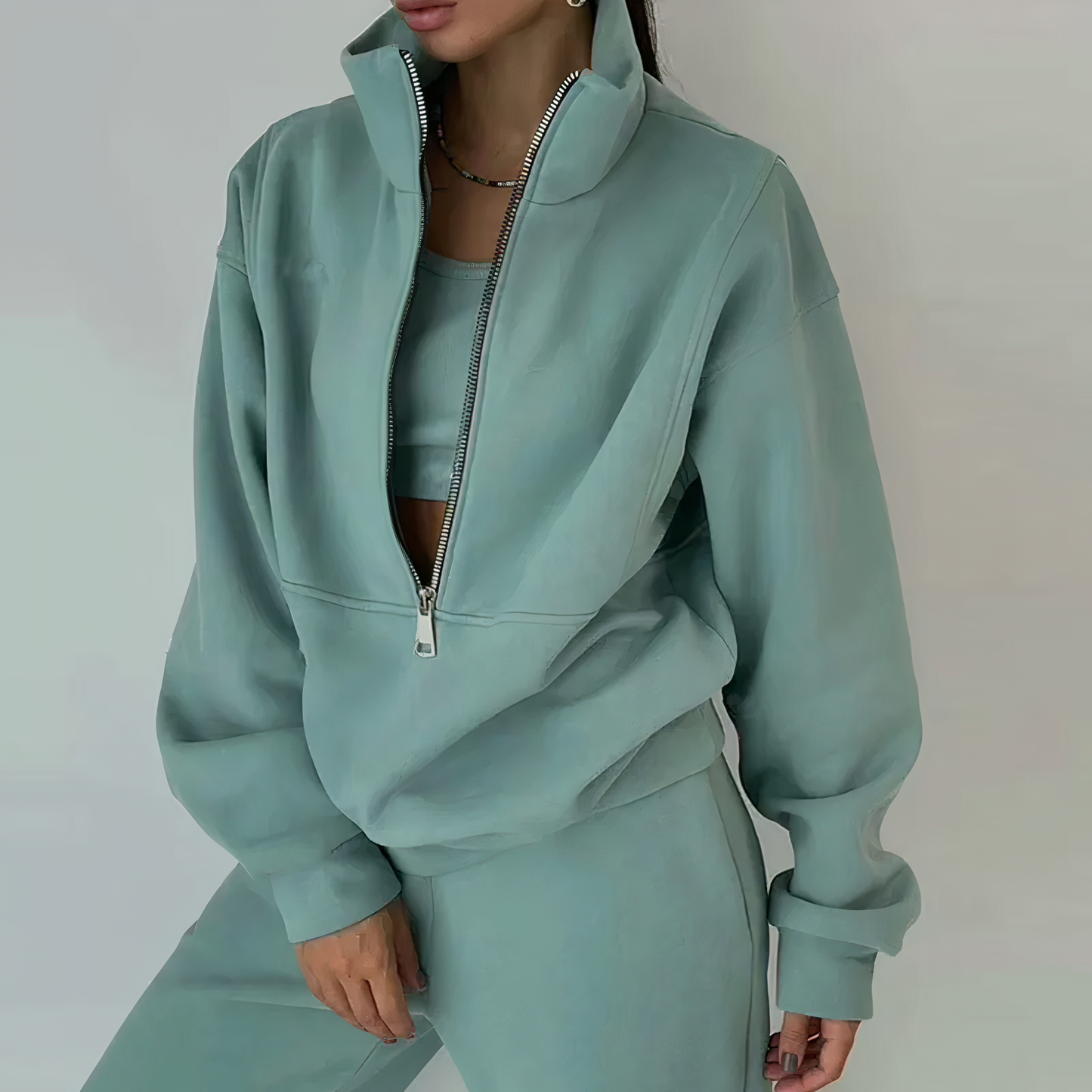 KAELYN – Abrigo largo elegante para mujer