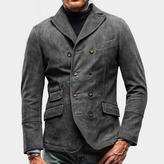 Blazer entallado clásico para hombre – SALEM