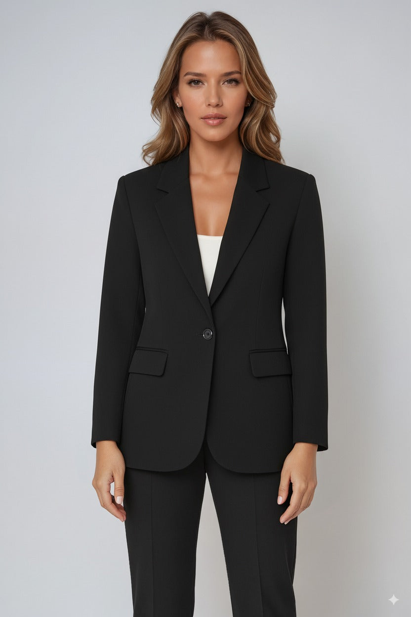 SOFÉA – Blazer de mujer con cierre de botones y bolsillos funcionales