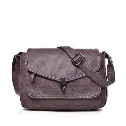 Bolso bandolera compacto con diseño minimalista y correa ajustable – CAROLYN
