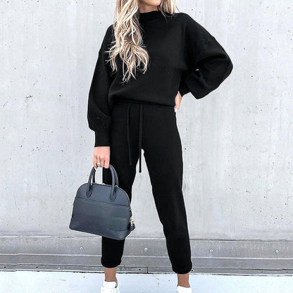 Conjunto tipo chándal elegante de dos piezas para mujer – MINDÉL