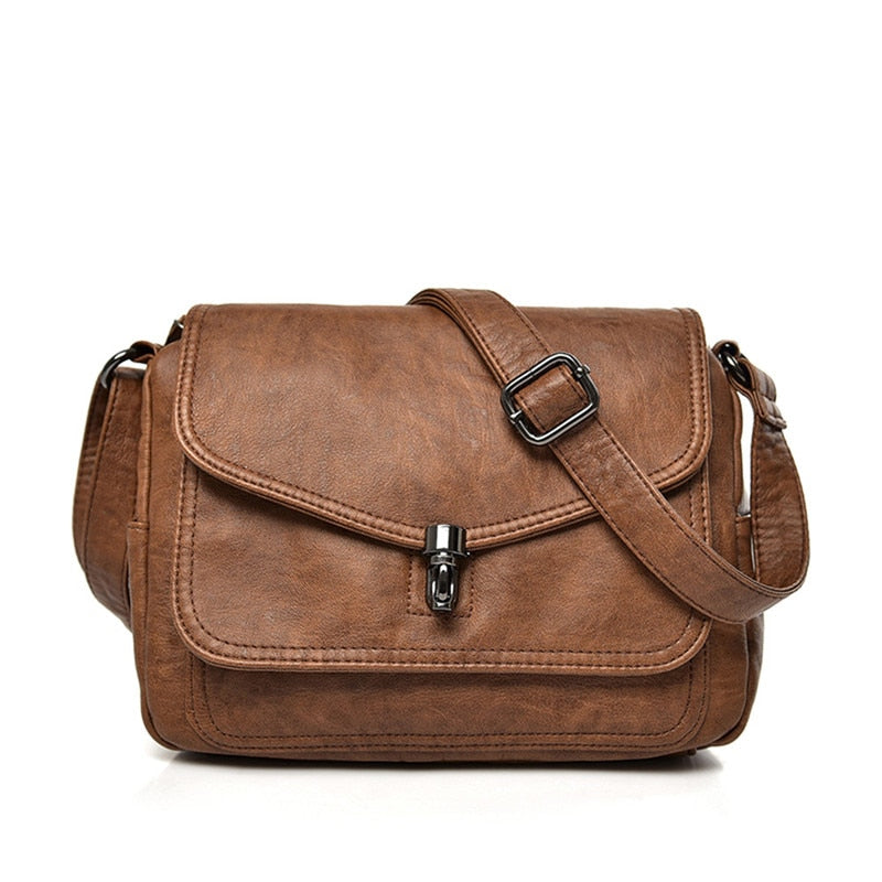 Bolso bandolera compacto con diseño minimalista y correa ajustable – CAROLYN