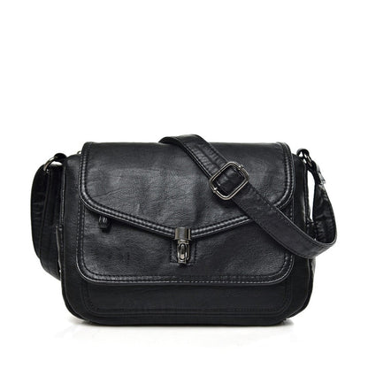 Bolso bandolera compacto con diseño minimalista y correa ajustable – CAROLYN