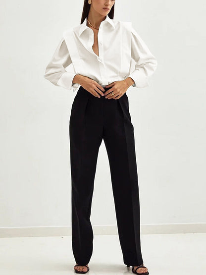 MARINA – Blusa elegante de manga larga para mujer