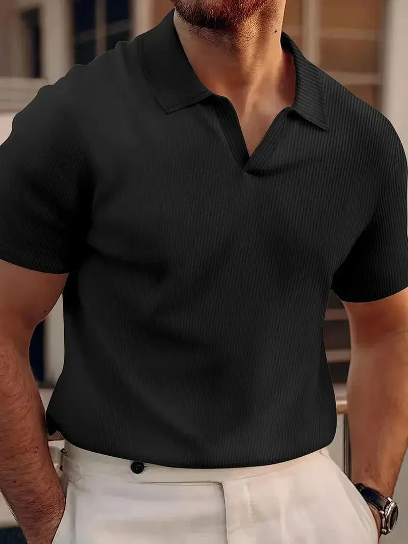 Polo premium de hombre con corte clásico y tejido suave – JASPER